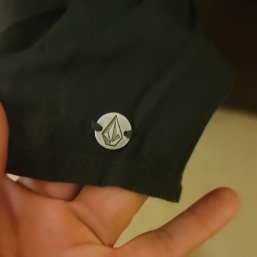 Volcom Charcoal Button-Down Dress - image 4